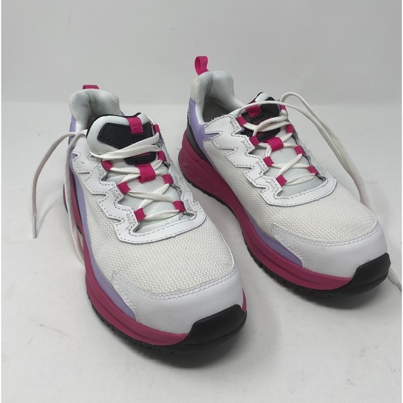 CAT Caterpillar P91498 Women's Streamline Runner ASTM Size 8  Pink  White NIB - Picture 2 of 10